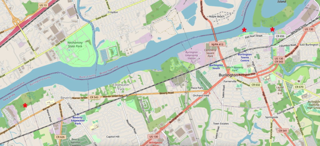 Map 3, River Trip