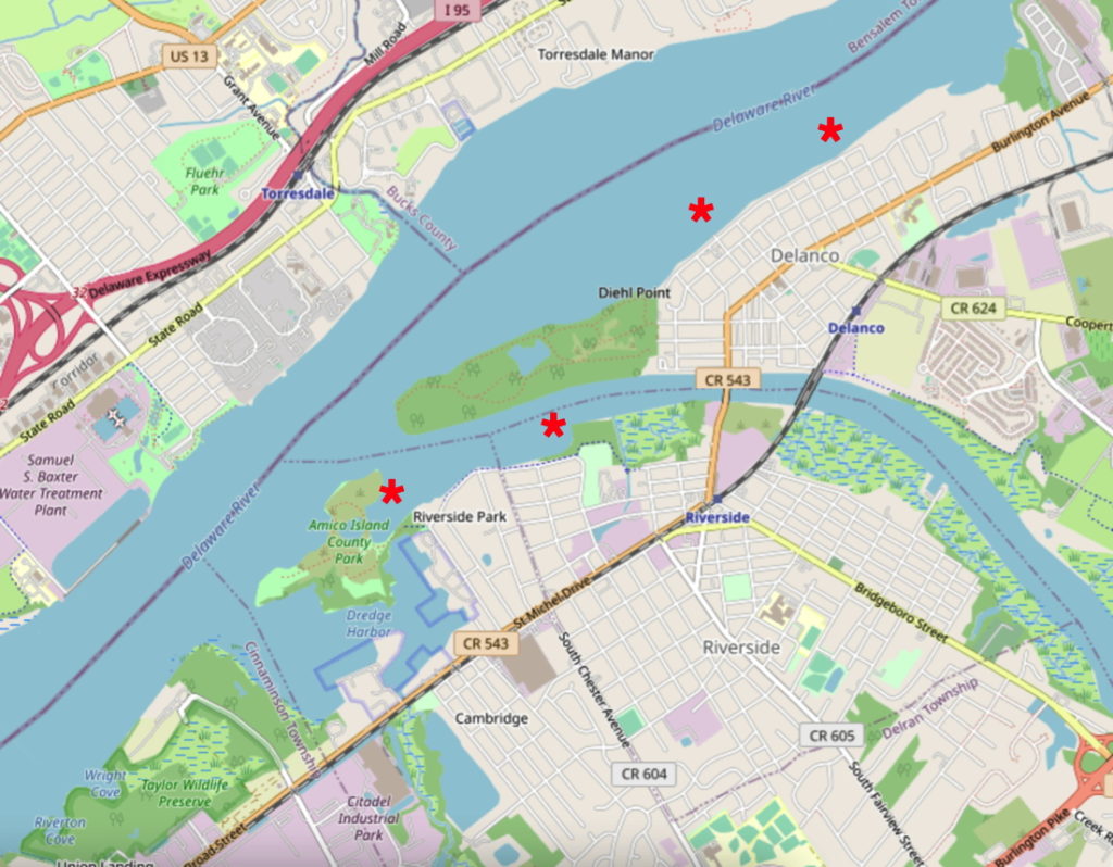 Map 4, River Trip