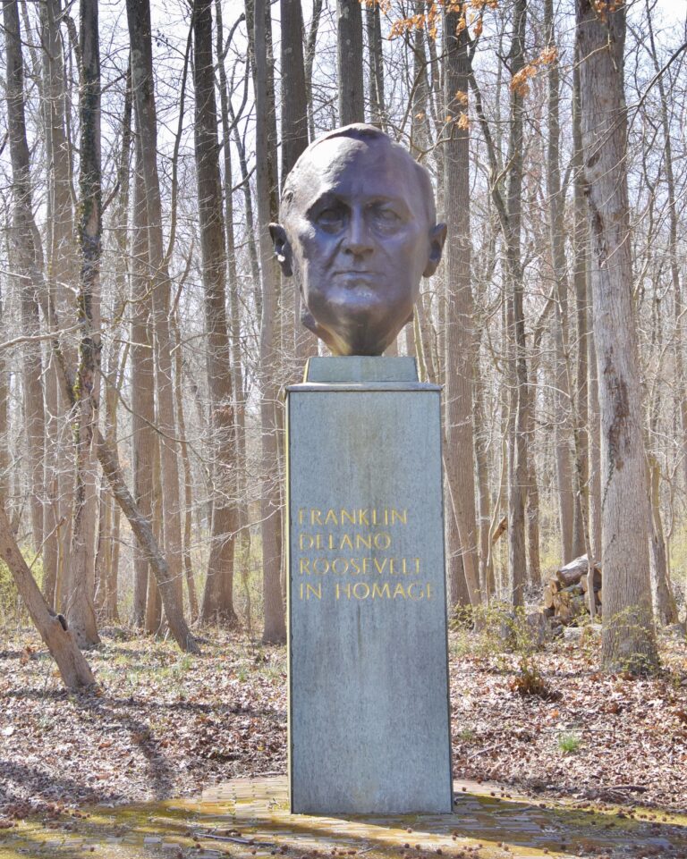 Bust of Franklin Delano Roosevelt