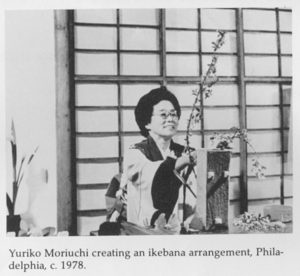 1978 -- Yuri teaching Ikebana