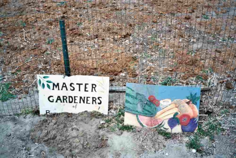 Master Gardeners Sign