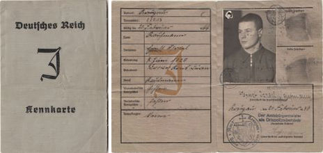 1939 Identity Card