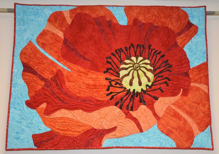 Quilt: Poppy by Jane Lange