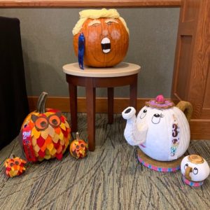 Pumpkin decorating contest winners