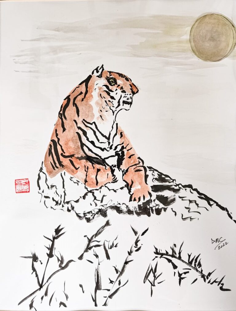 Year of the Tiger 2022 by Dorothy Cebula