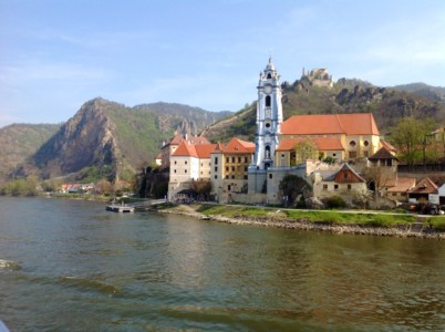 A Village on the Danube River A Village on the Danube River, Ellie Cosgrove