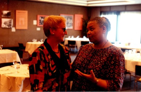 Meeting W.E.B. DeBois' grandaughter at NY University conference in 1993 Meeting W.E.B. DeBois' grandaughter at NY University conference in 1993, Eric Hahn