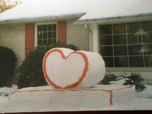 Valentine Day Heart Made for Trish - 1997 Valentine Day Heart Made for Trish - 1997