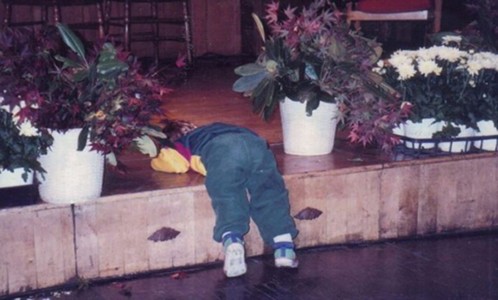 So Tired. Grandson at his Uncle's Wedding Reception So Tired. Grandson at his Uncle's Wedding Reception, Maggie Heineman